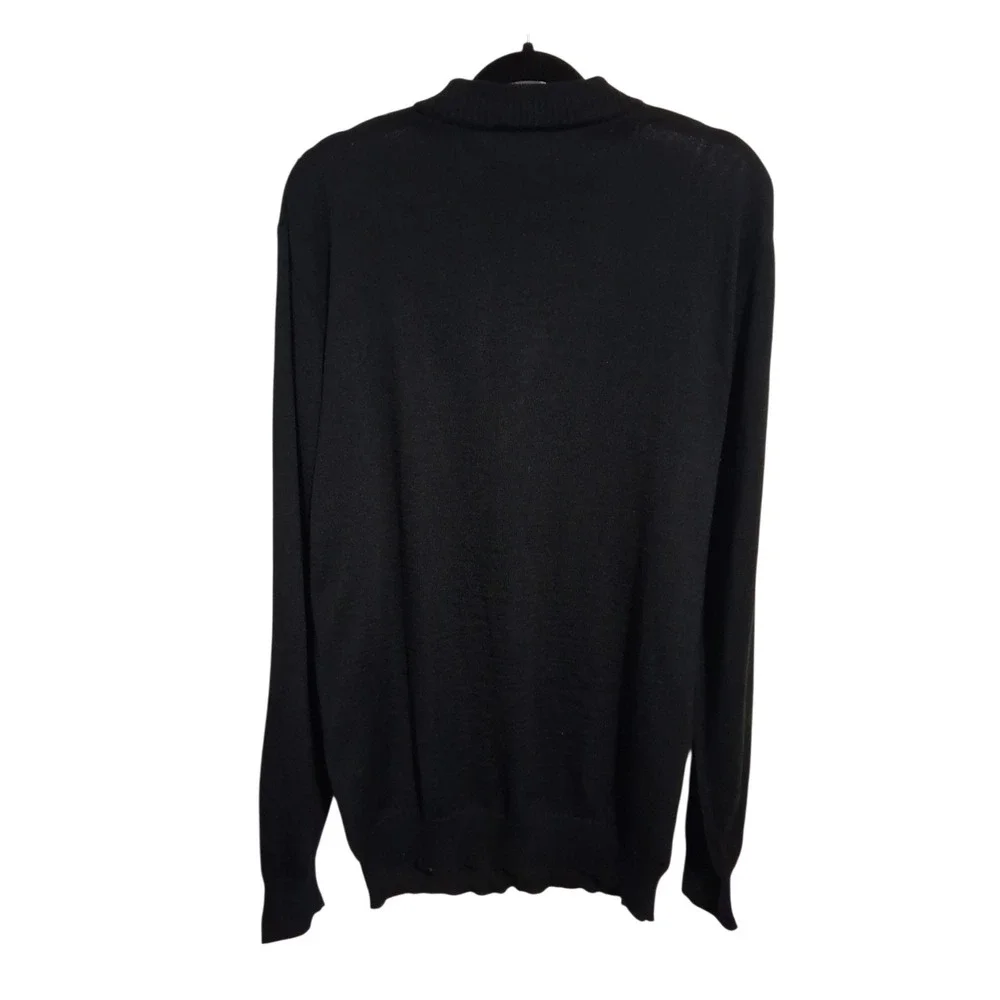 Vintage Y2k Miko Wool 3D Geometric Menx size Large Streetwear Grandpa Sweater